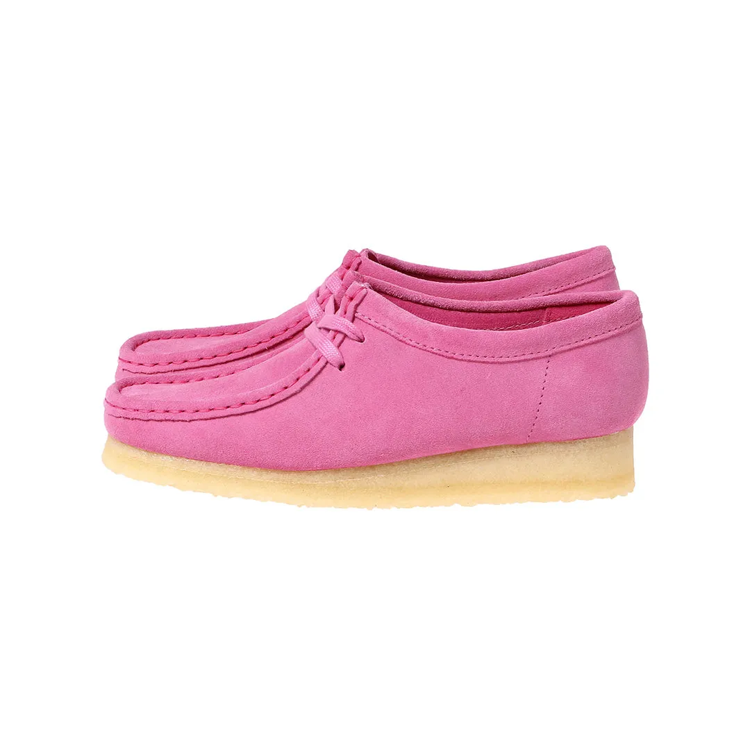 Clarks / クラークス /  Wallabee. Pink Suede