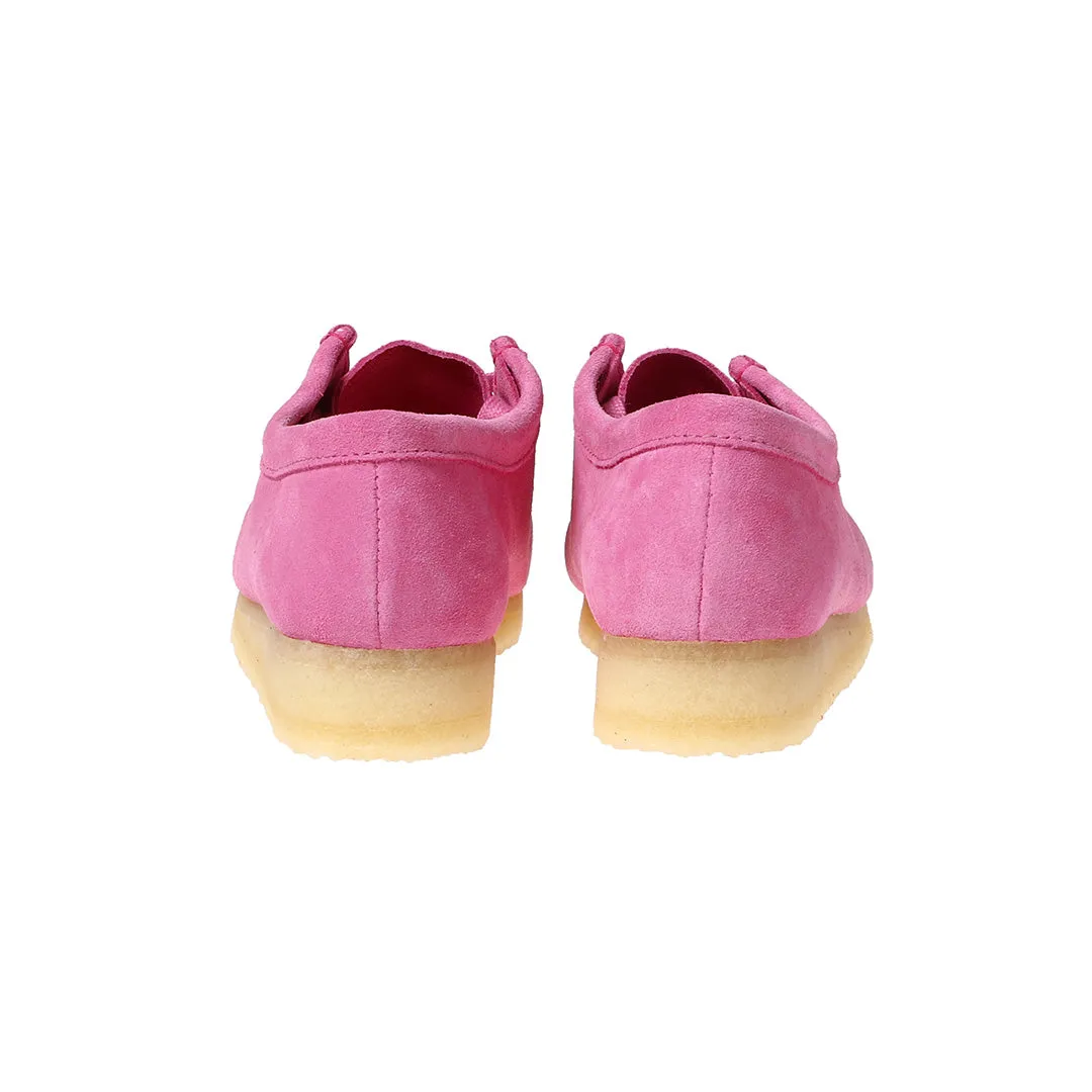 Clarks / クラークス /  Wallabee. Pink Suede