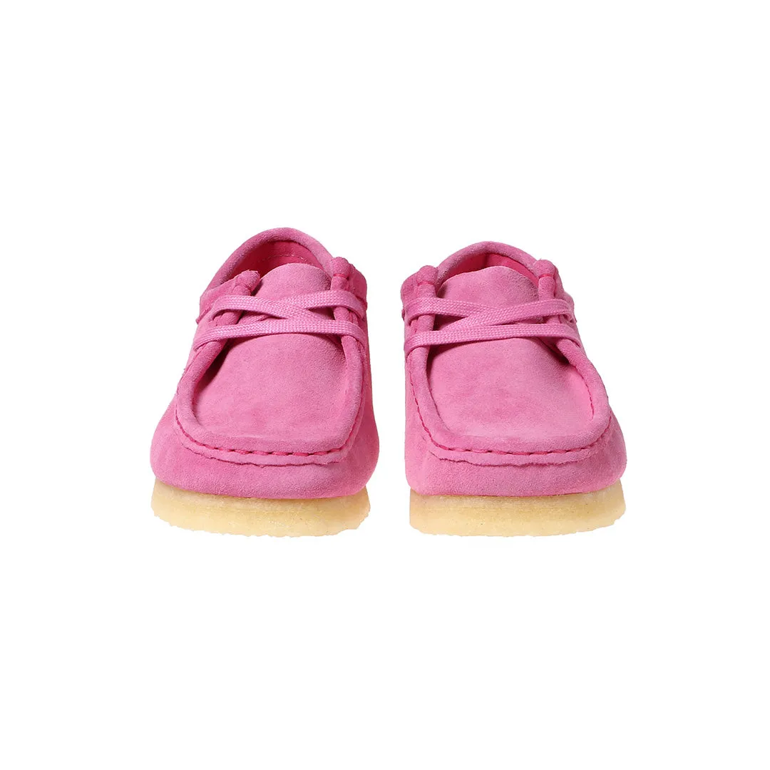 Clarks / クラークス /  Wallabee. Pink Suede