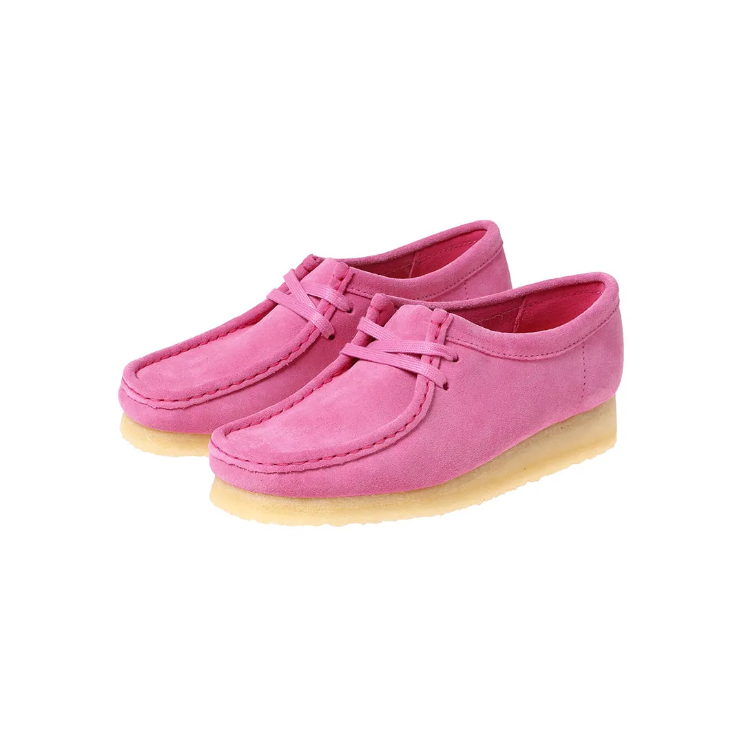 Clarks / クラークス /  Wallabee. Pink Suede