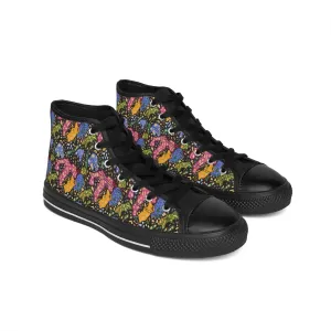 Colorful Doodles Men's Classic Sneakers