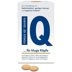 Concentration, memory, boots sharp mind, FOKUS IQ QUIRIS soft capsules