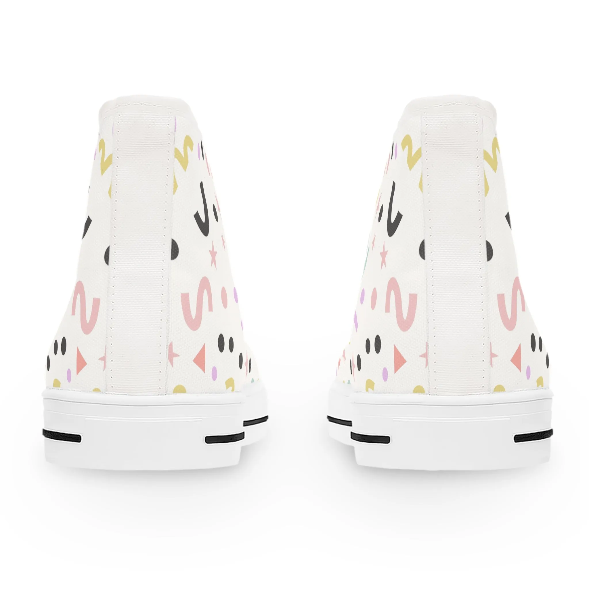 Confetti Women's High Top Sneakers