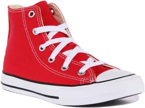 Converse All Star Hi Core Kid In Red