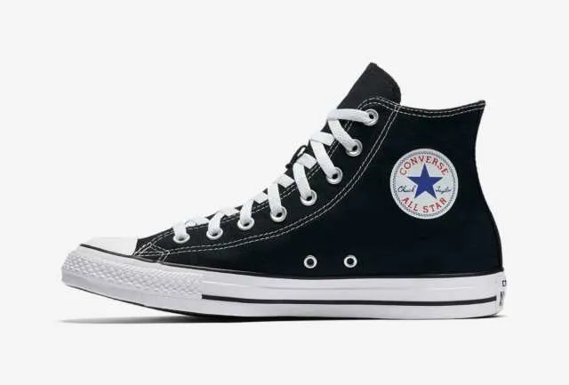 Converse All Star Hi  Unisex Lifestyle Shoes Black