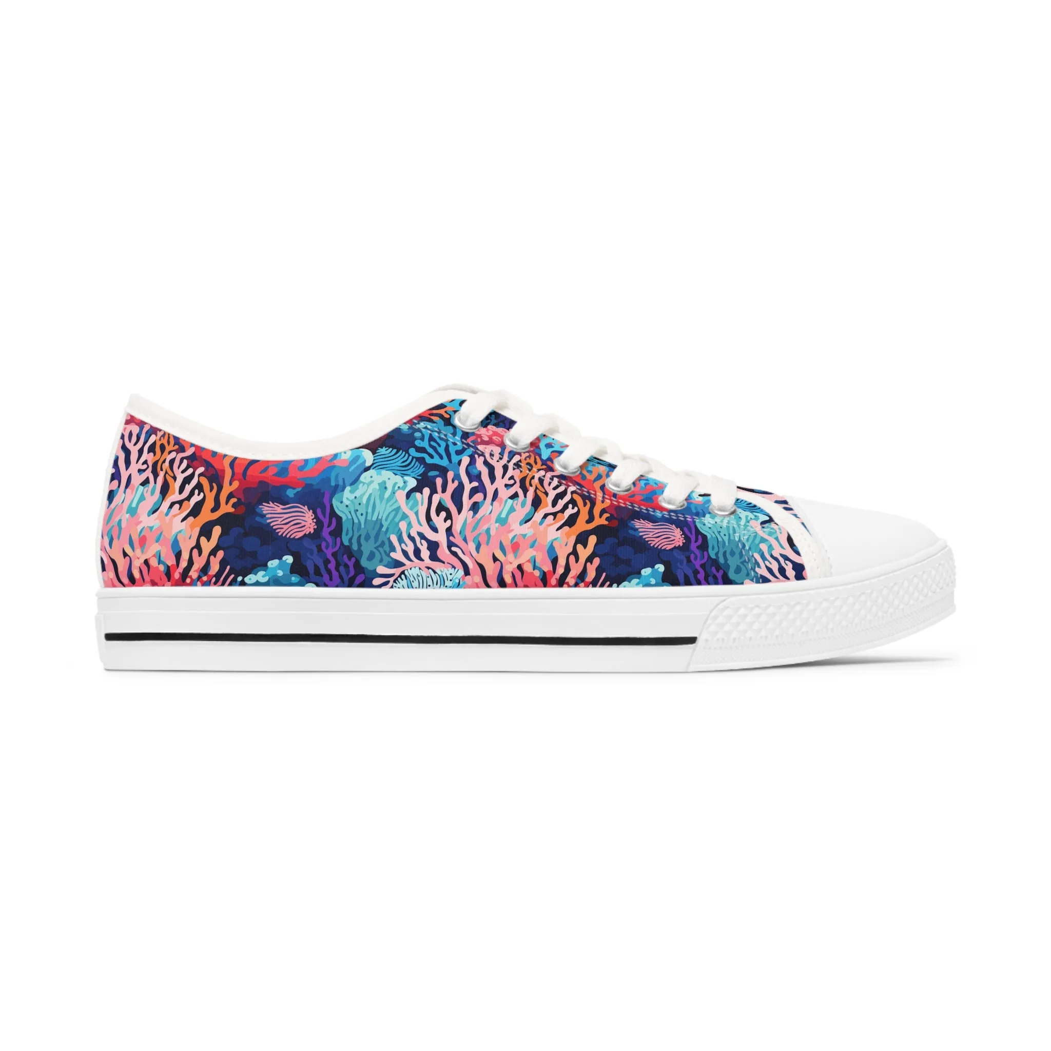 Coral Reef Women's Low Top Sneakers