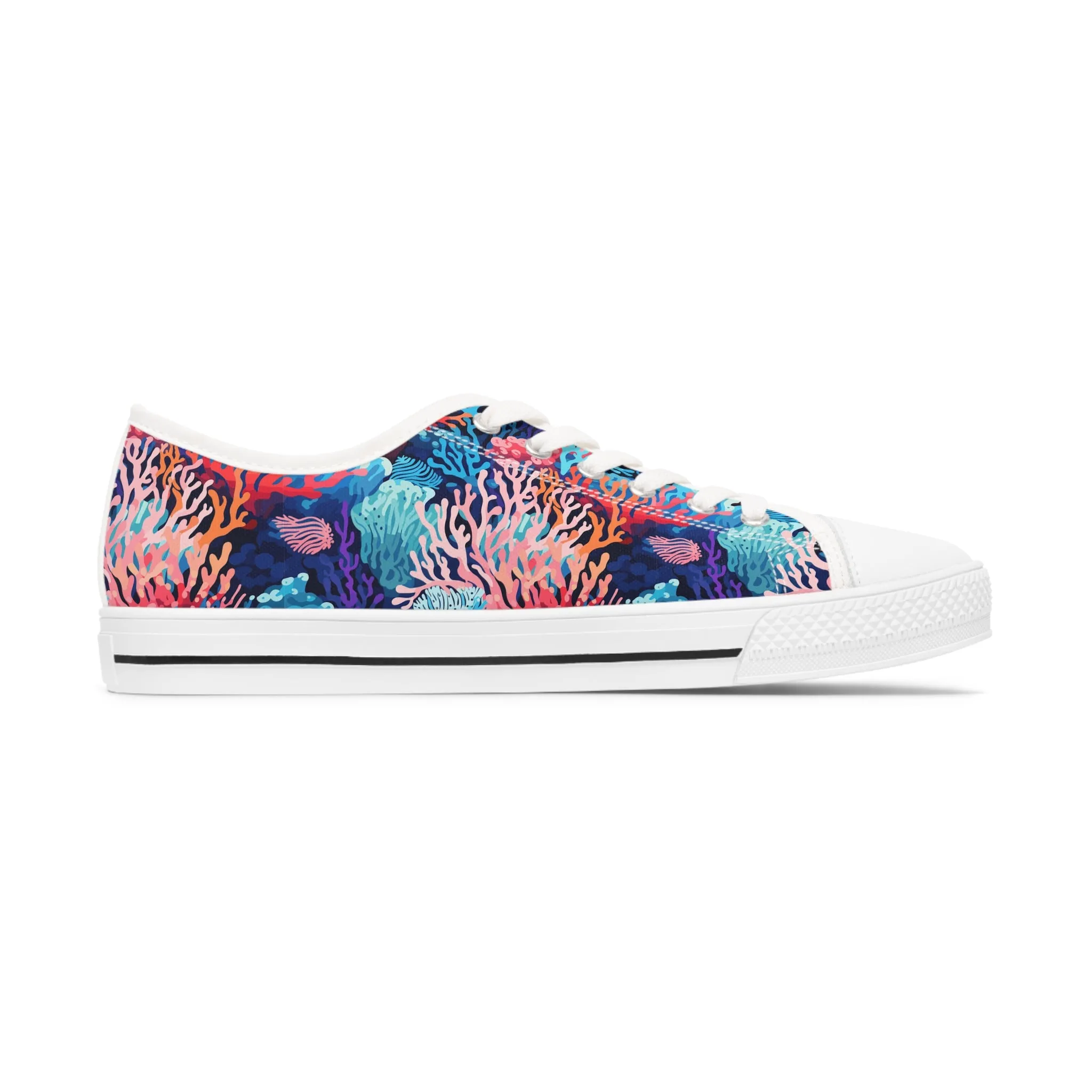 Coral Reef Women's Low Top Sneakers