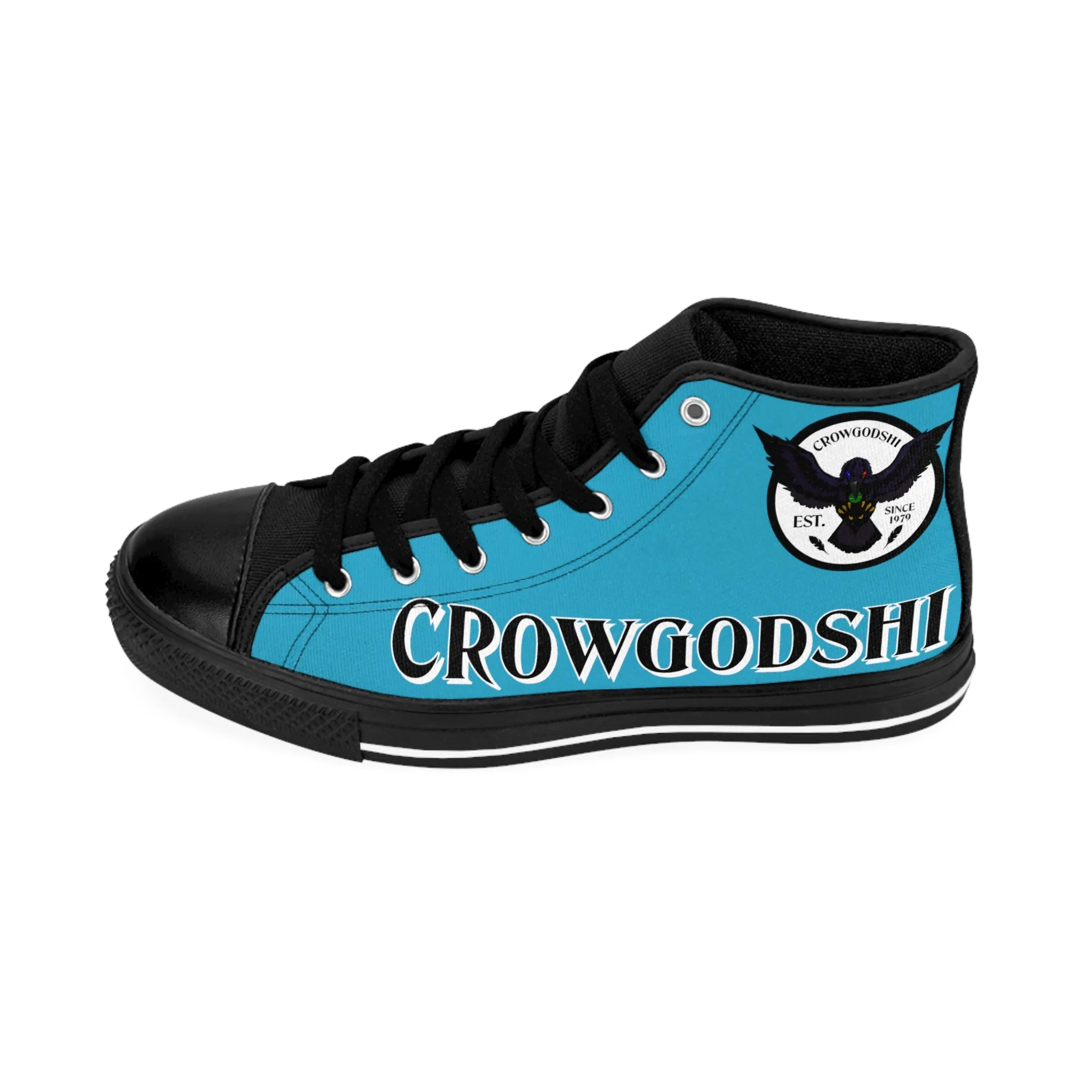 Crowgodshi High-Tops, TEAL