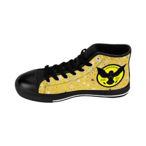 Crowgodshi Men's Yellow Colors High-Tops