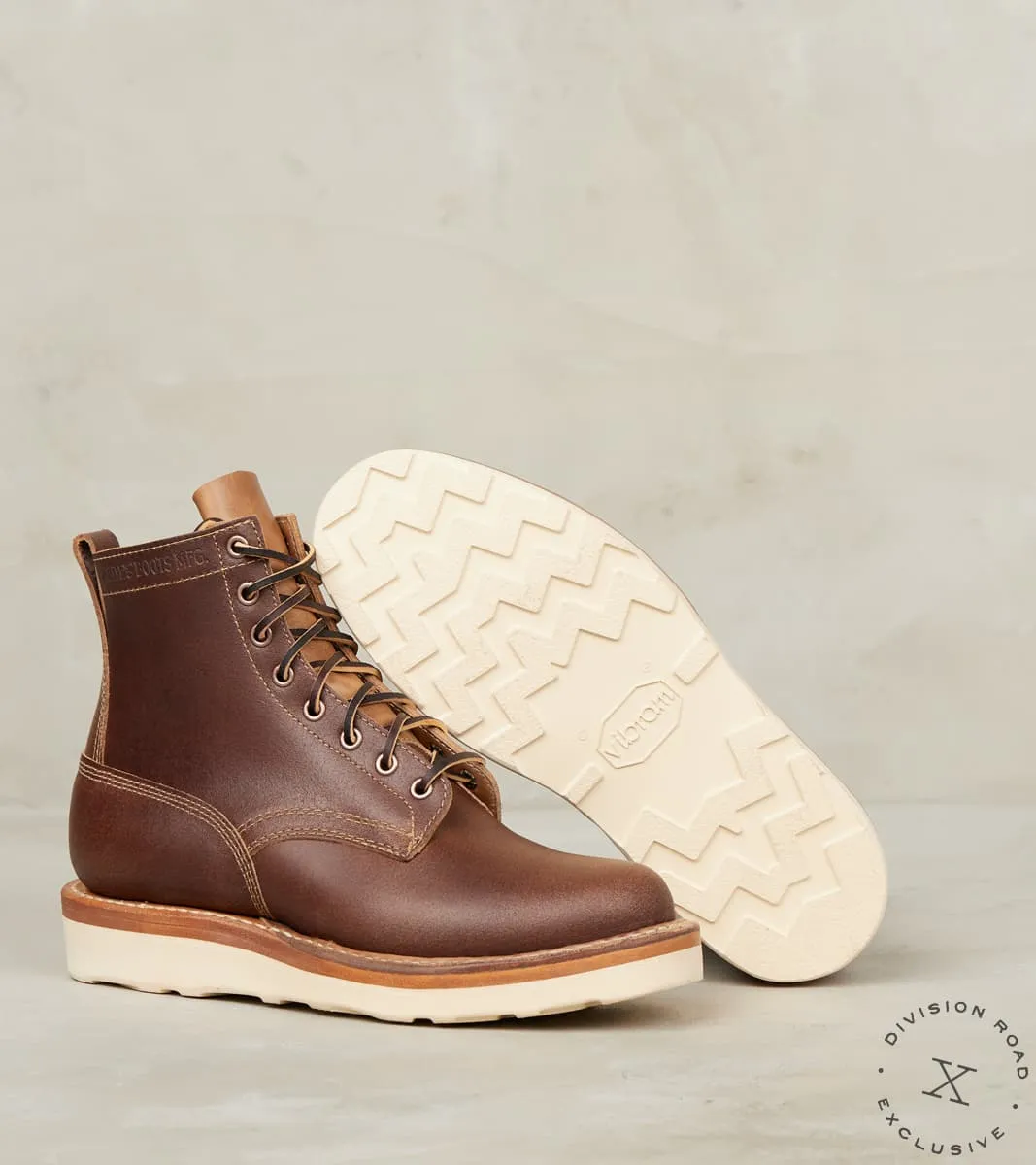 Cruiser 350 - 55 - Vibram 4014 - Horween Natural Waxed Flesh