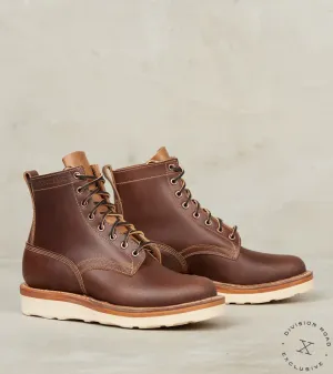 Cruiser 350 - 55 - Vibram 4014 - Horween Natural Waxed Flesh