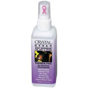 Crystal Body Deodorant Spray 4 Fl Oz By Crystal
