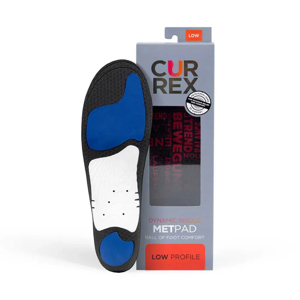 Currex MetPad Insoles - Low Profile