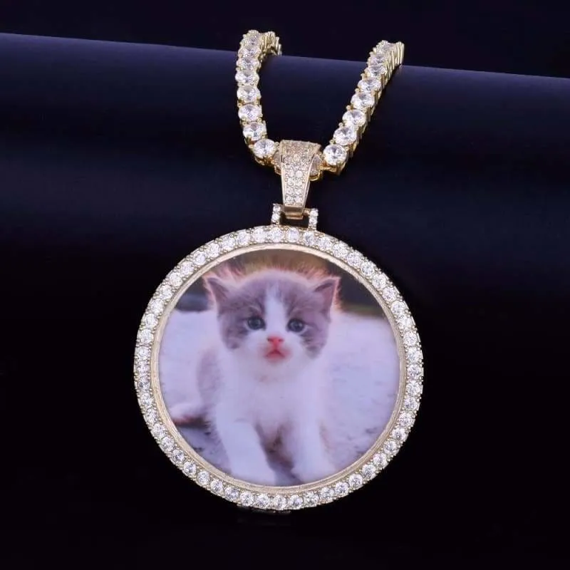 Custom Photo Necklace Pendant