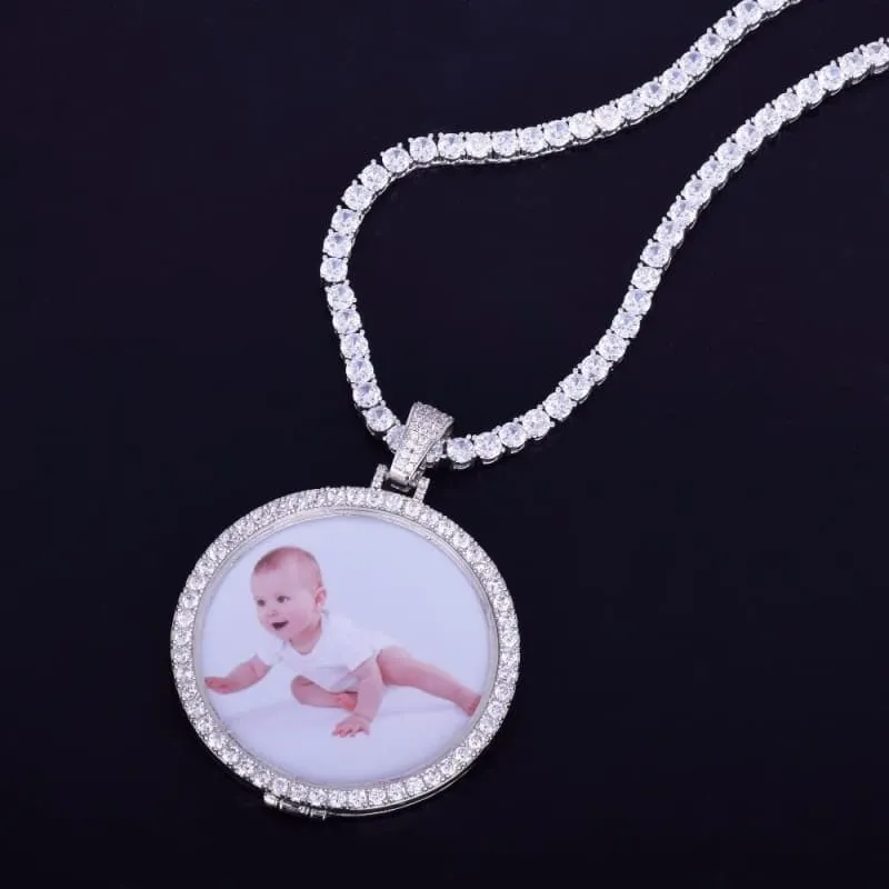 Custom Photo Necklace Pendant