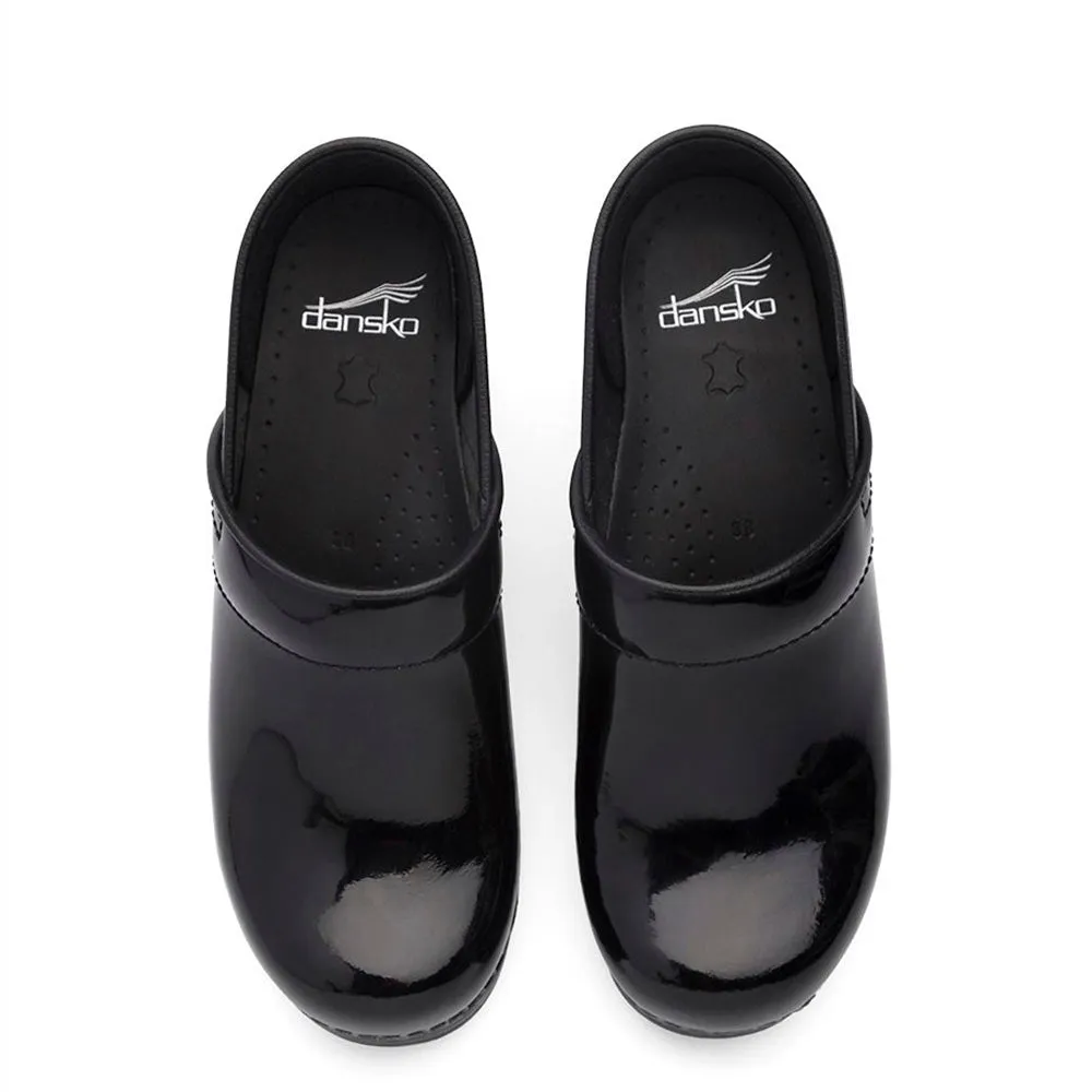 Dansko Wide XP 2.0 Black Patent Clog