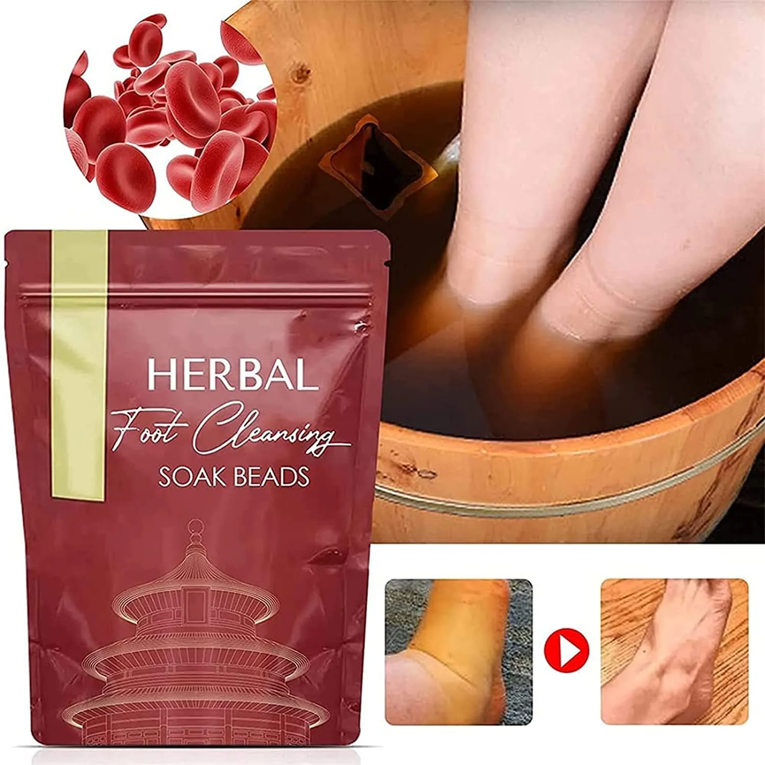 Deep Cleansing Japanese Herbal Foot Soak (10pcs)