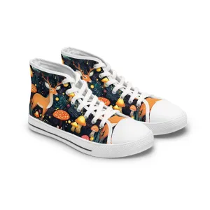 Deer Women's High Top Sneakers