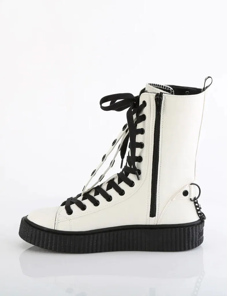 DEMONIA SNEEKER-325 - WHITE ✰ PRE ORDER ✰