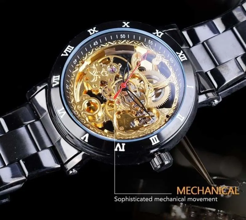 Diamond Mechanical Wrist Watch For Beloved