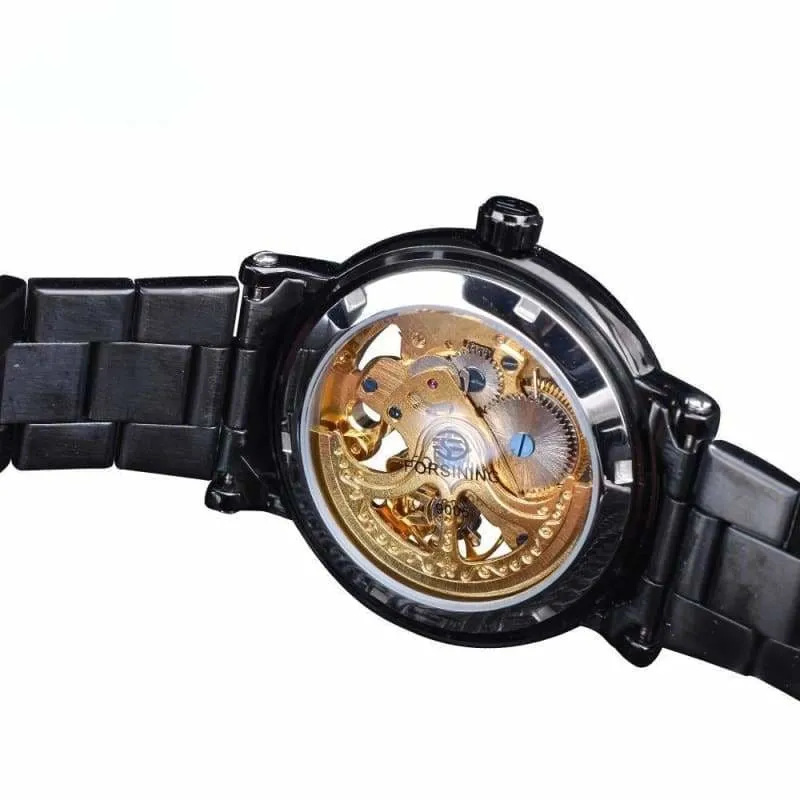 Diamond Mechanical Wrist Watch For Beloved