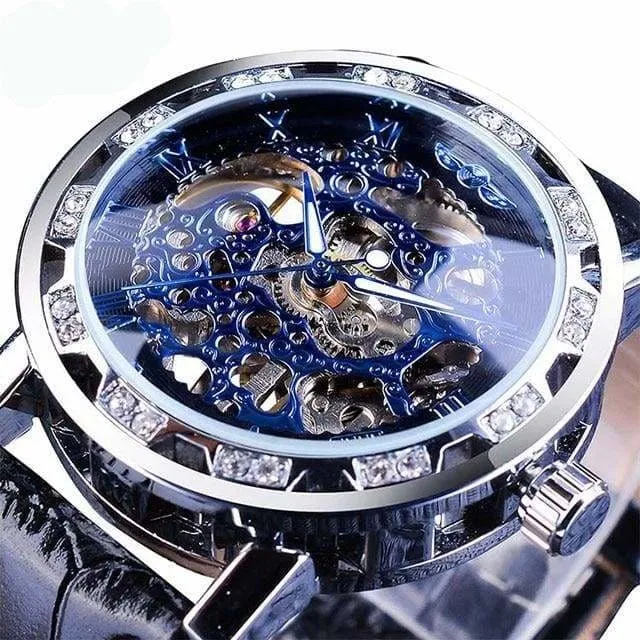 Diamond Mechanical Wrist Watch For Beloved