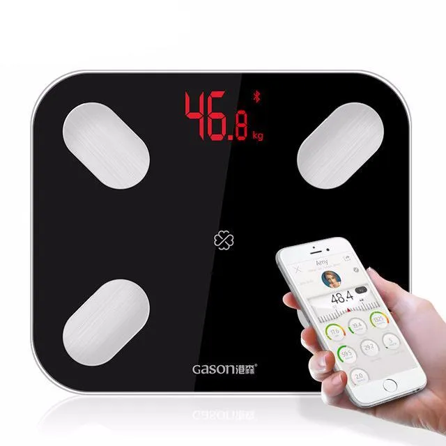 Digital Bluetooth Smart Scale - Black,White