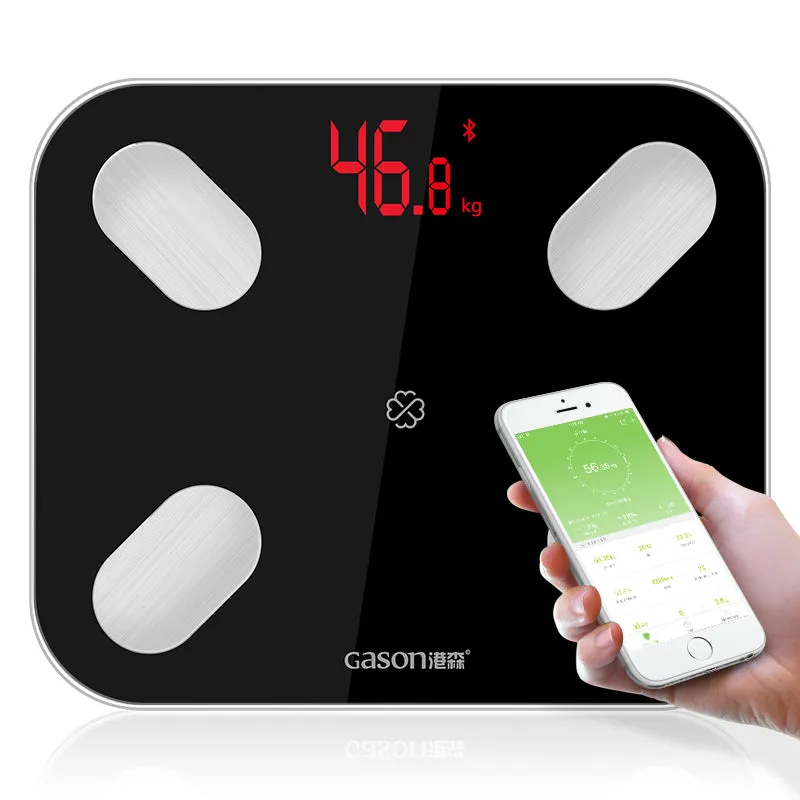 Digital Bluetooth Smart Scale - Black,White