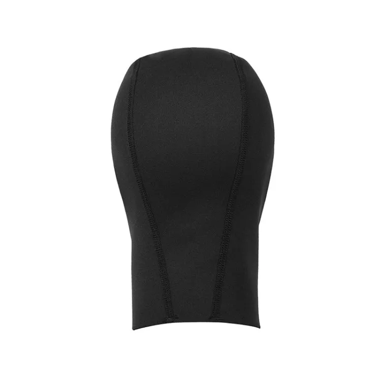 DIVE & SAIL DH-002 1mm Men and Women Swimming Caps Sunscreen Diving Cap Surfing Diving Headgear, Size: XL(Black)