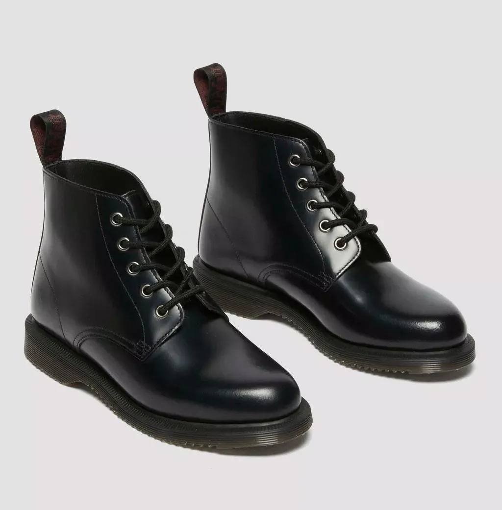 Dr. Martens Emmeline Leather Women's Black Boots