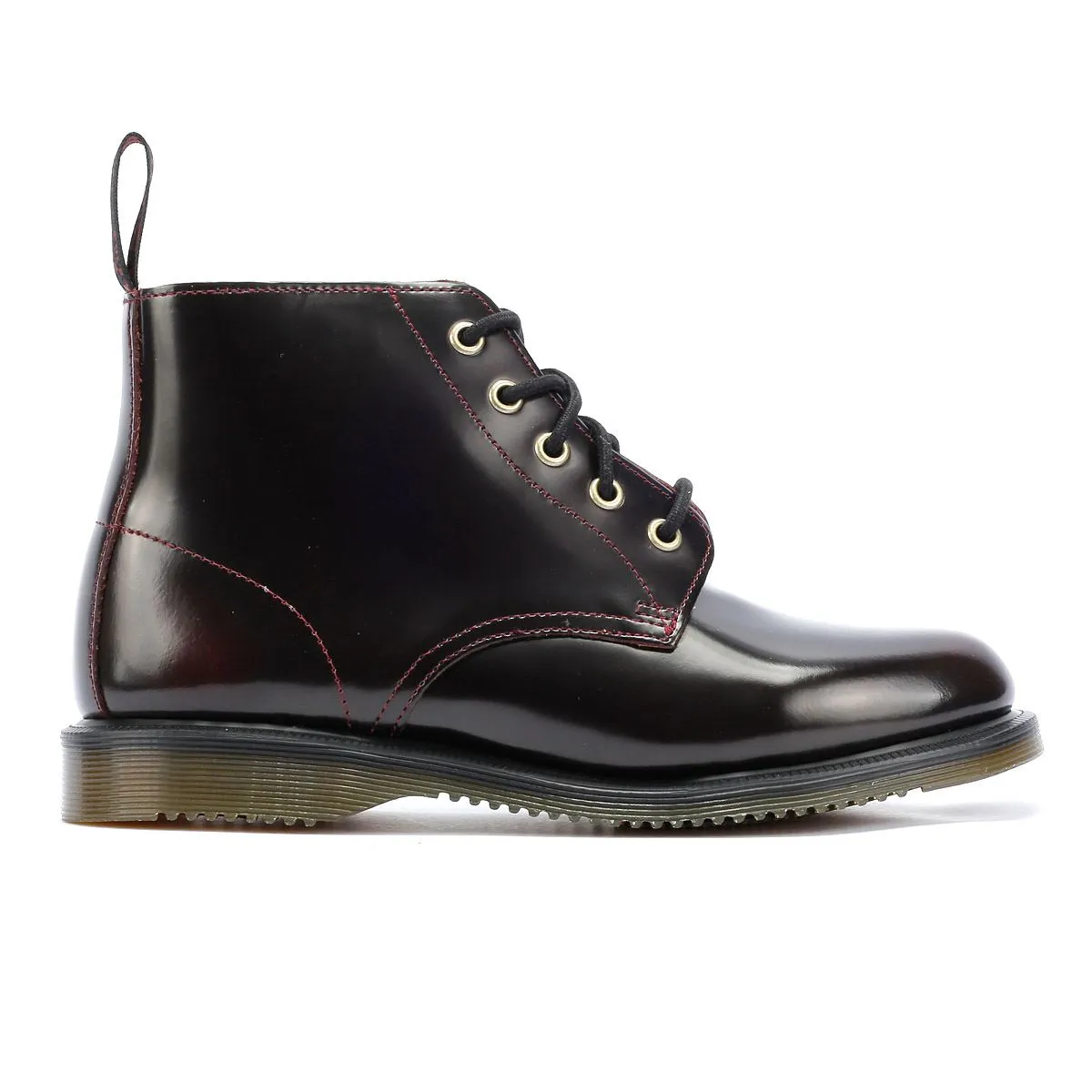 Dr. Martens Emmeline Leather Women's Cherry Red Boots