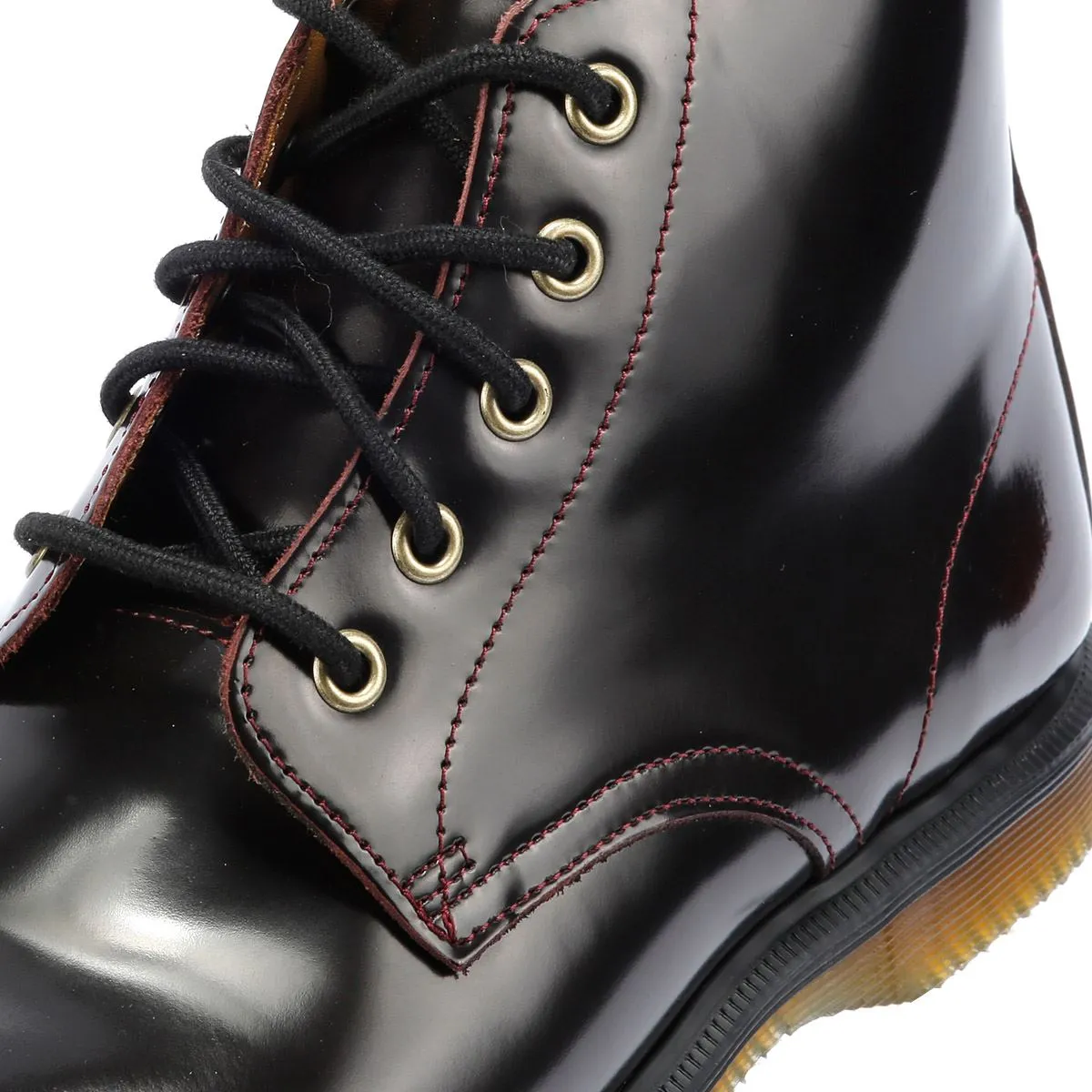 Dr. Martens Emmeline Leather Women's Cherry Red Boots