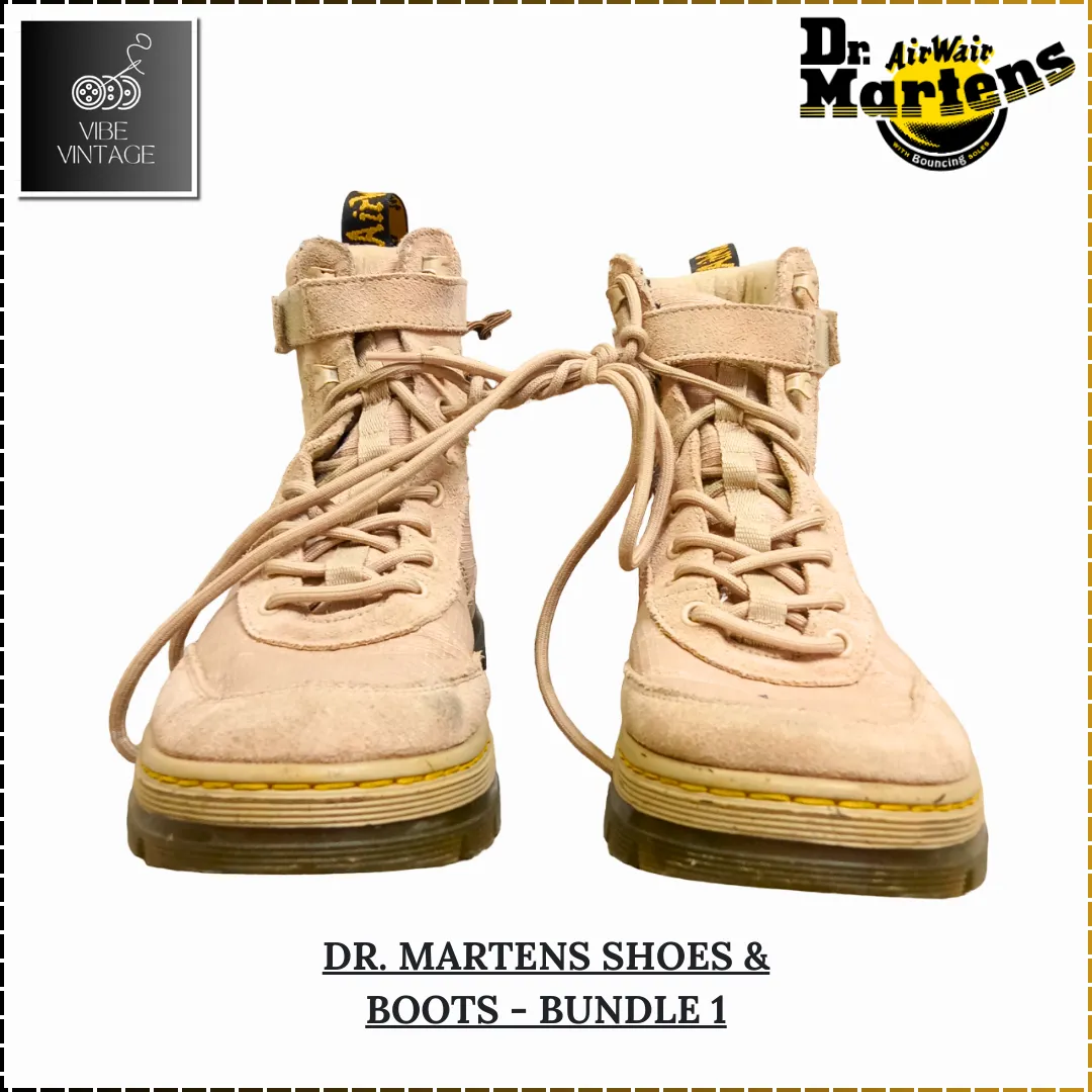 DR. MARTENS SHOES & BOOTS - 10 PCS (BUNDLE 1)