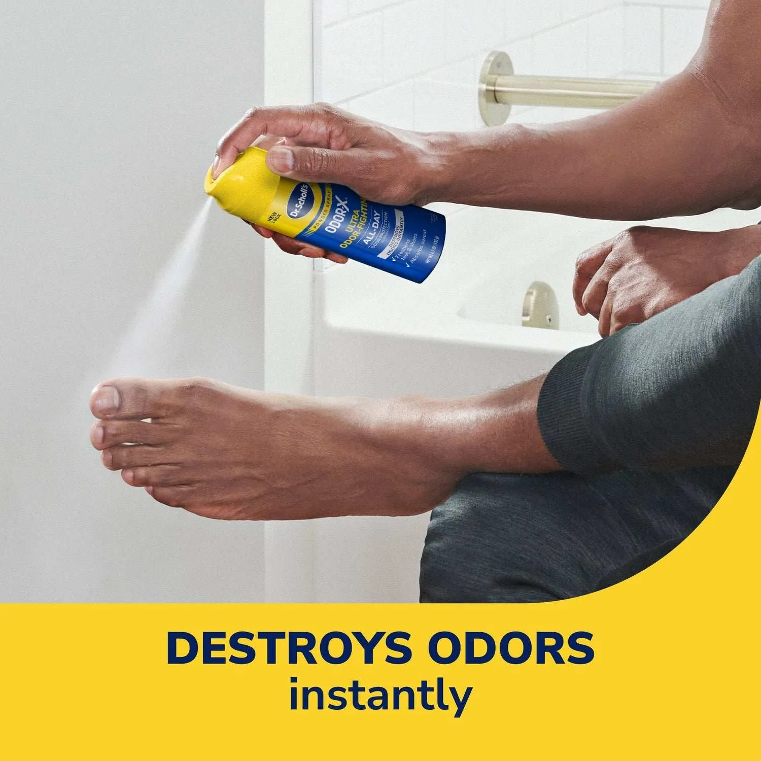 Dr. Scholl's Odor-X Ultra Odor-Fighting Foot Powder Spray