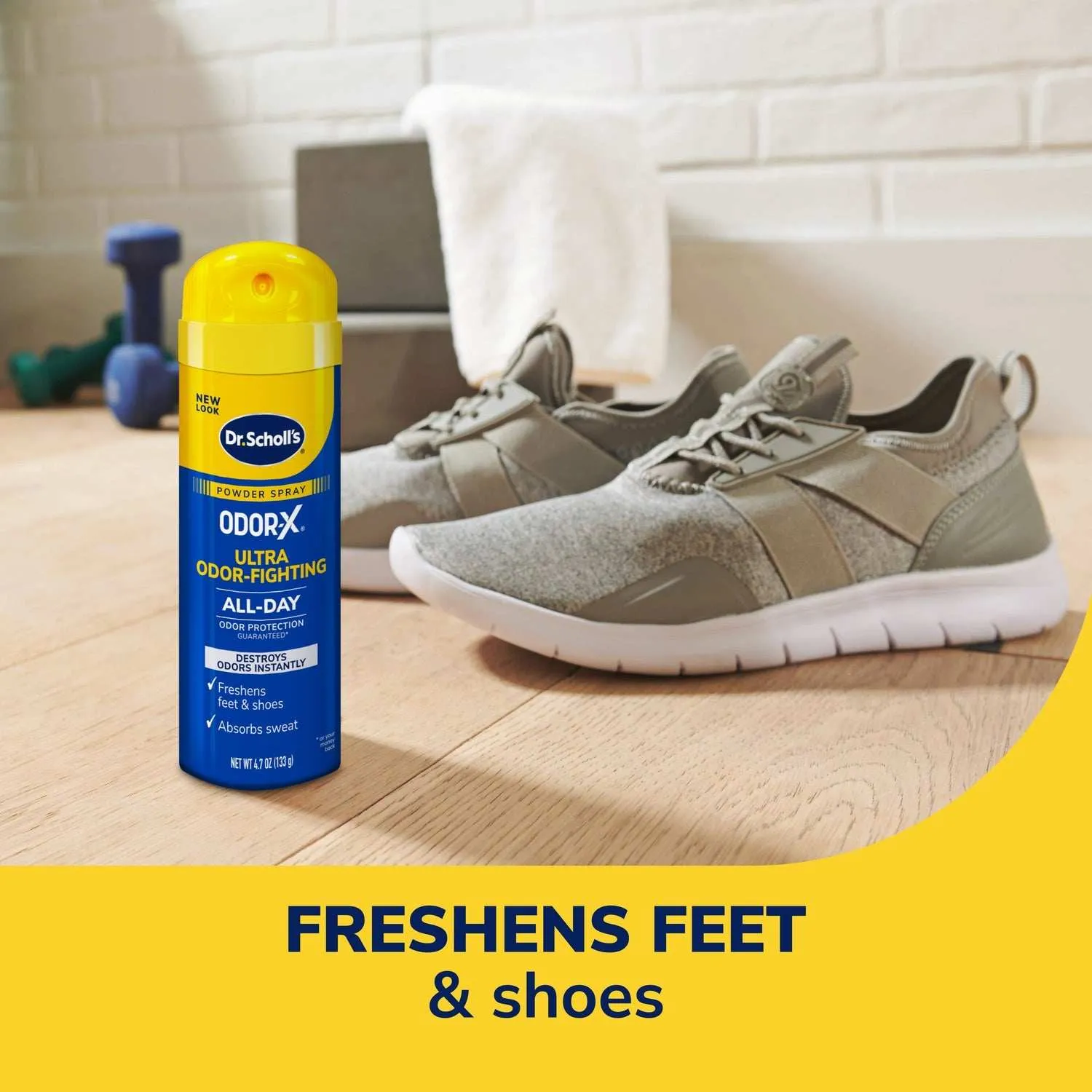 Dr. Scholl's Odor-X Ultra Odor-Fighting Foot Powder Spray