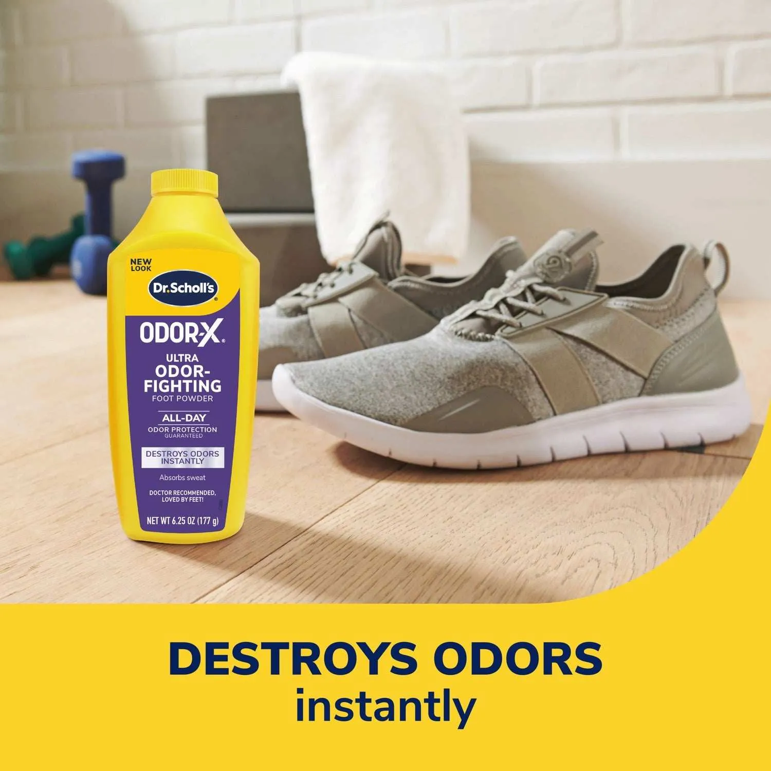 Dr. Scholl's Odor-X Ultra Odor-Fighting Foot Powder