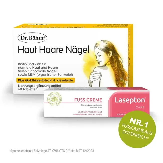 DR.BÖHM Skin Hair Nails Foot Cream Lasepton Set