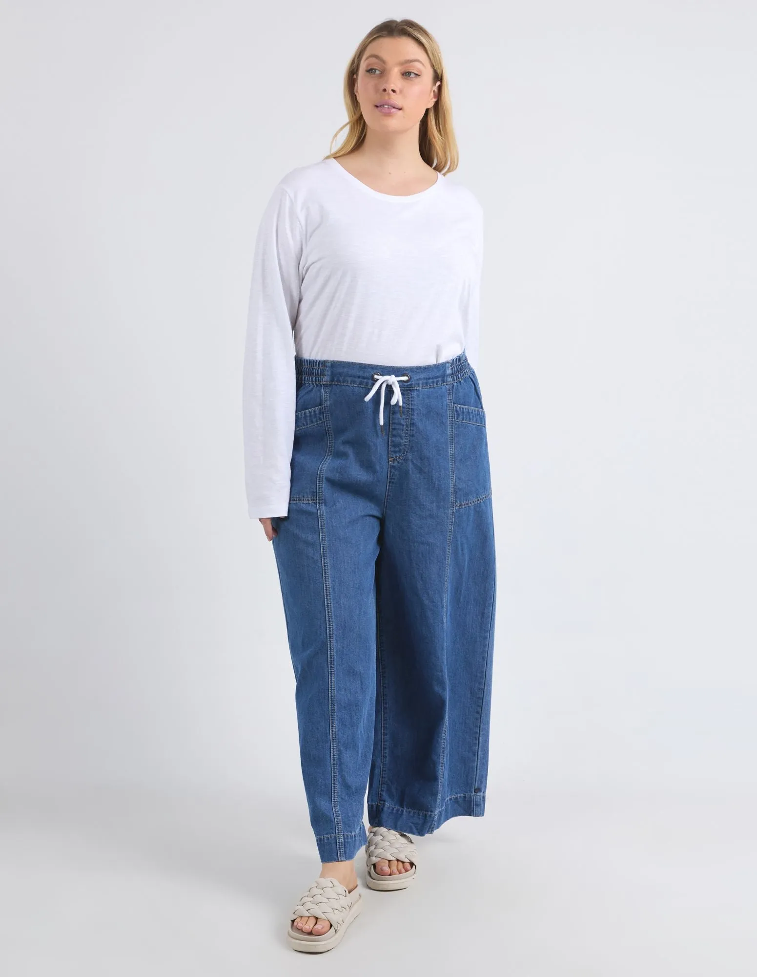 Elm Alora Wide Leg Jean