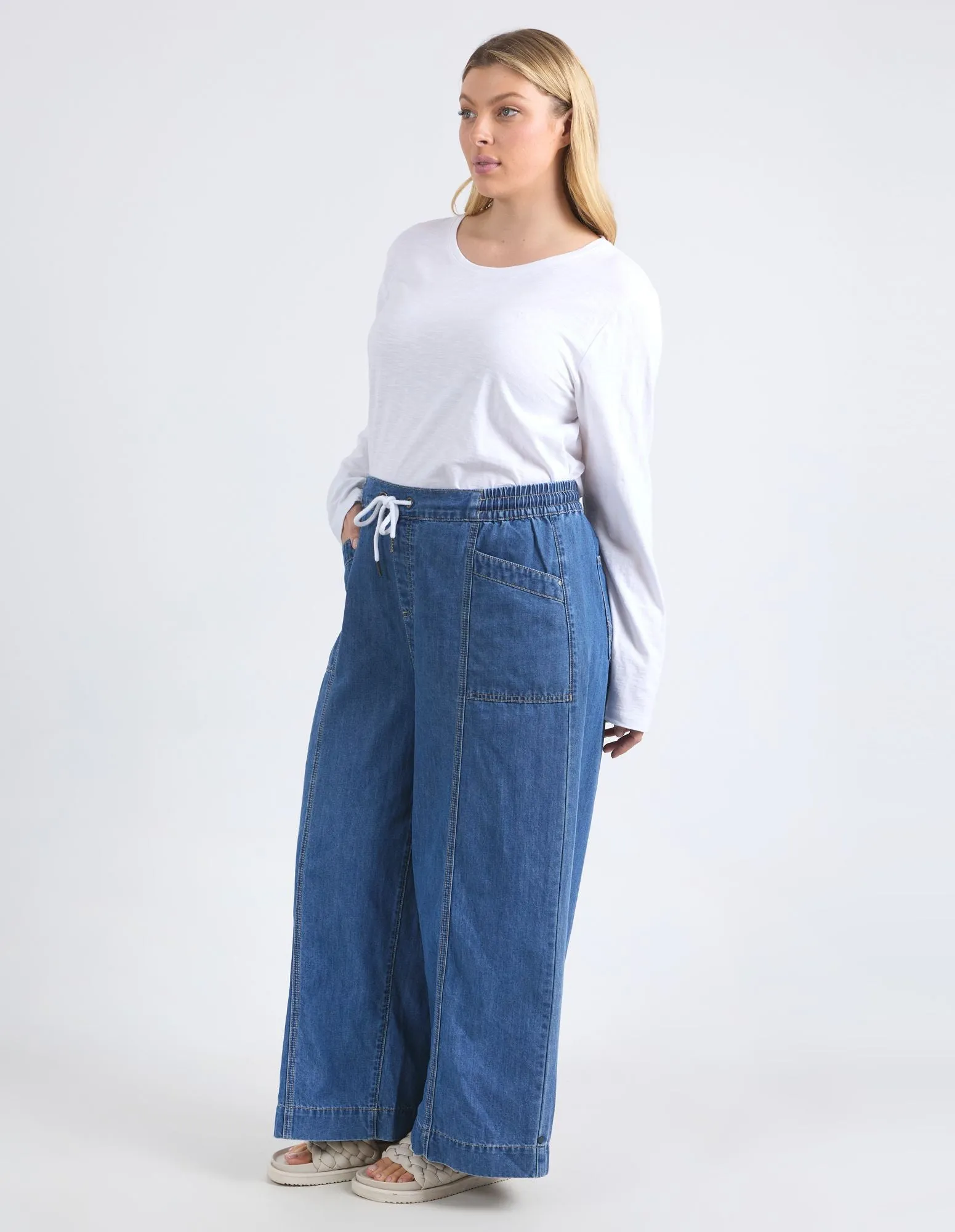 Elm Alora Wide Leg Jean