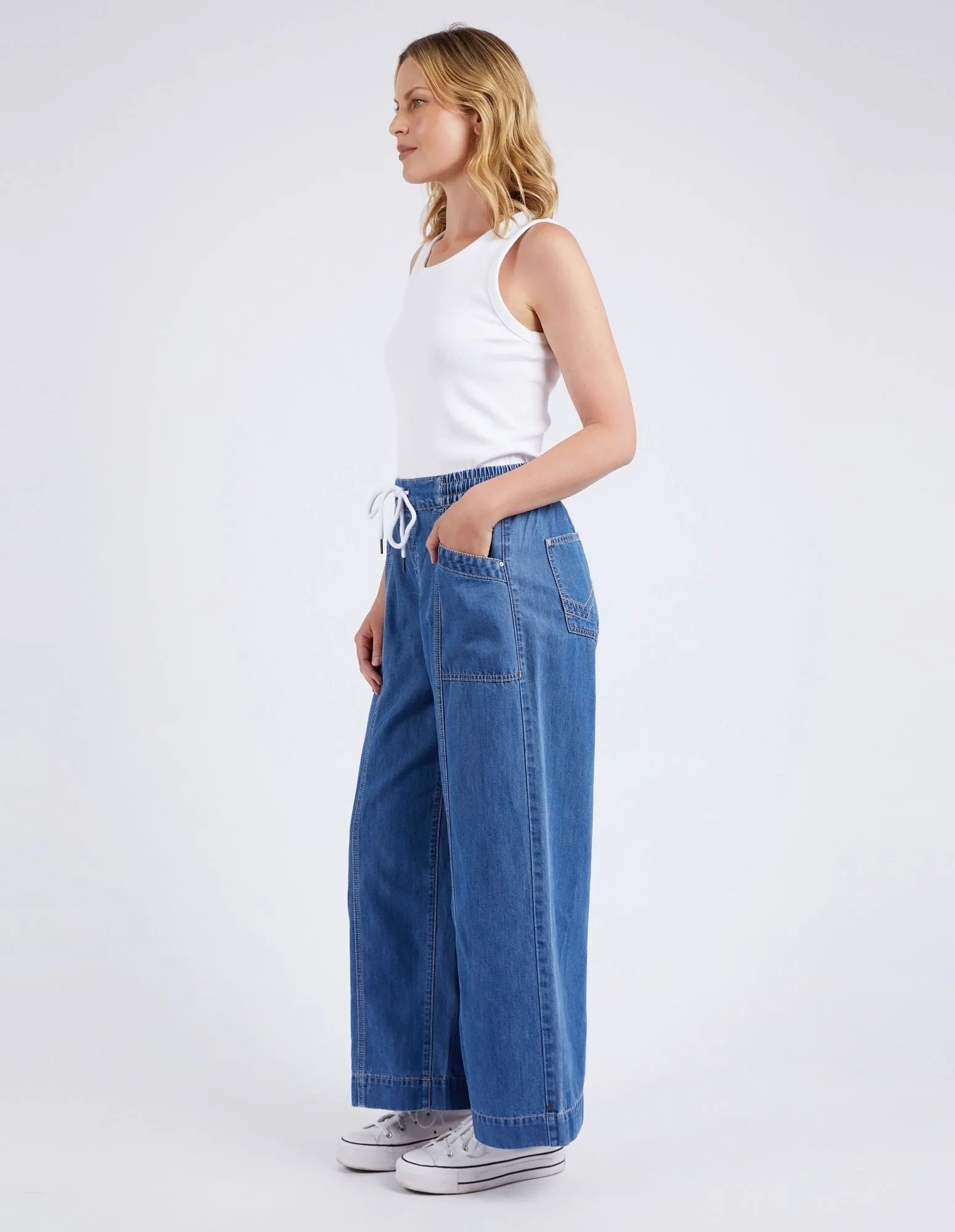 Elm Alora Wide Leg Jean