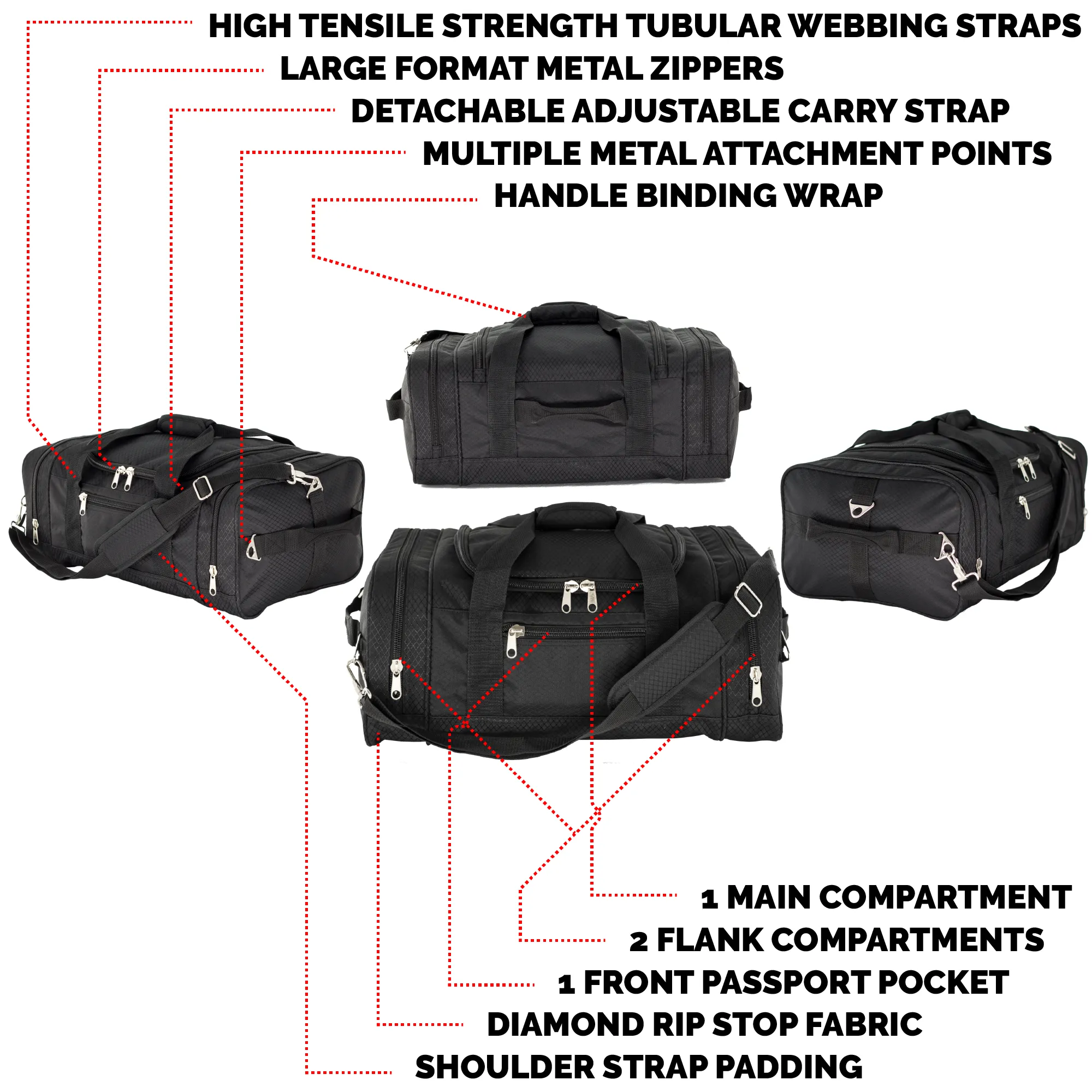 FLIGHT DC BAG (43L) CARRY-ON FIT