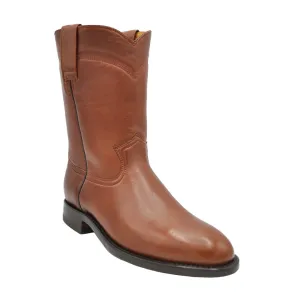 Gavel Men's Allen Goat Roper Boots - Chestnut