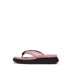 Gen-Ff Padded-Strap Leather Toe-Post Sandals