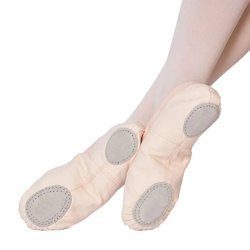 Girls Ballet Shoes Canvas Soft Sole Ballet Dance Slippers Children Practise Ballerina Shoes Woman Dance Shoes