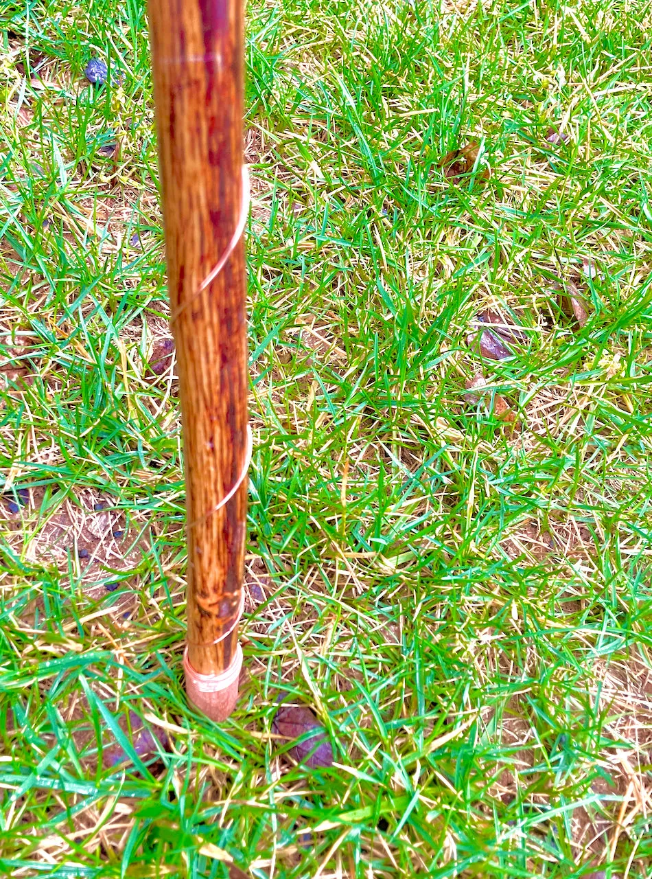 Grounding Walking Stick: Ground Directly Through Your Hands!