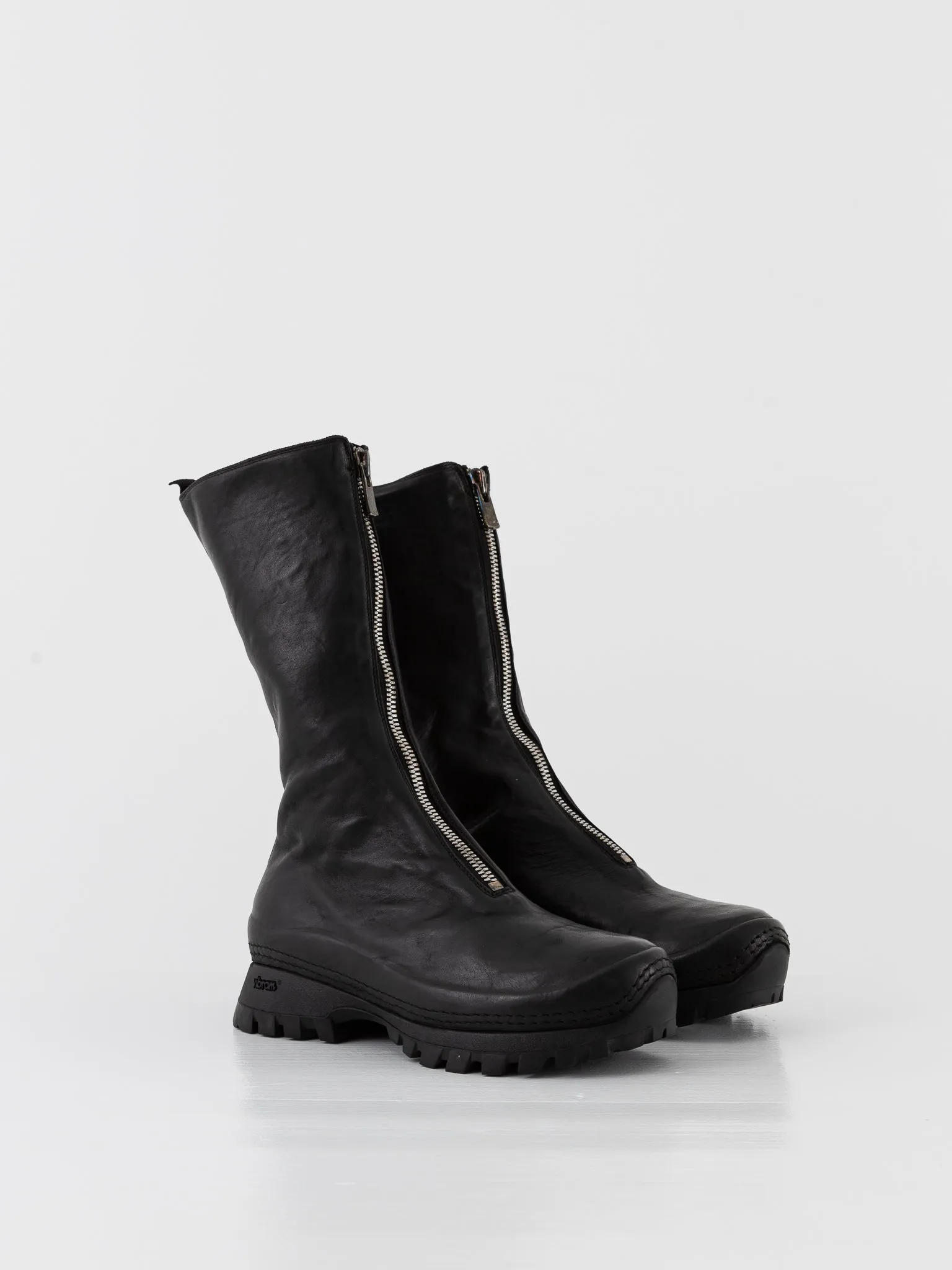 Guidi Front Zip High Sneaker Boot VS09