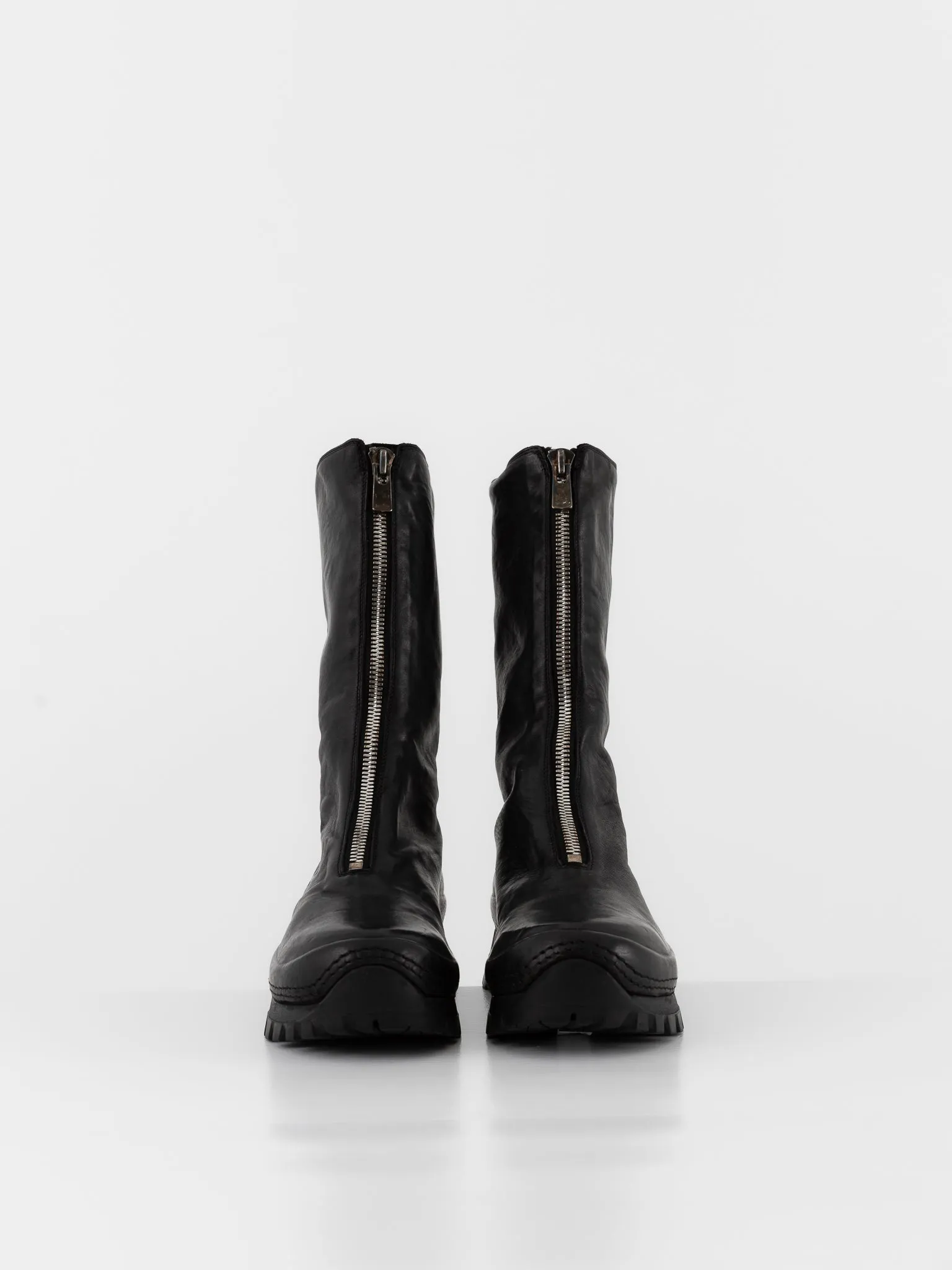 Guidi Front Zip High Sneaker Boot VS09