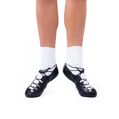 Hullachan Pro 1 (H1) Irish Dance Ghillies (soft shoes, reel shoes, pumps, light shoes)