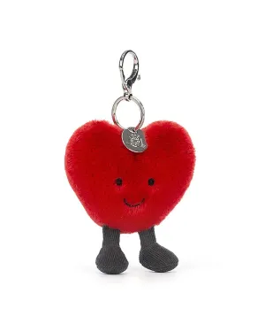 Jellycat Amuseables Heart Bag Charm