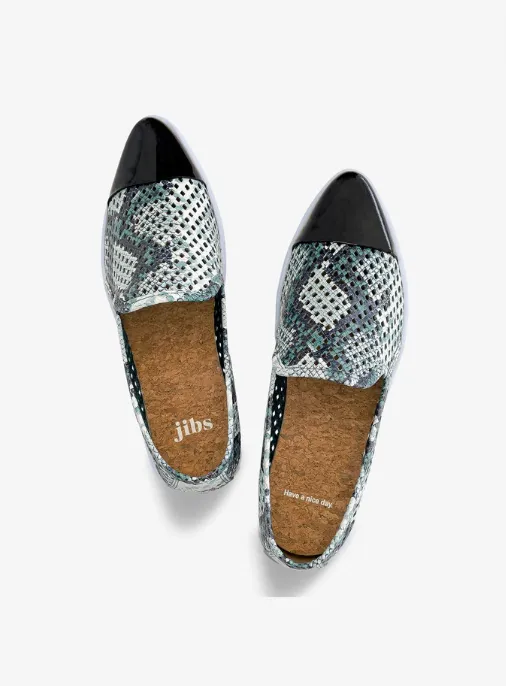 Jibs Slim Teal - Python Print